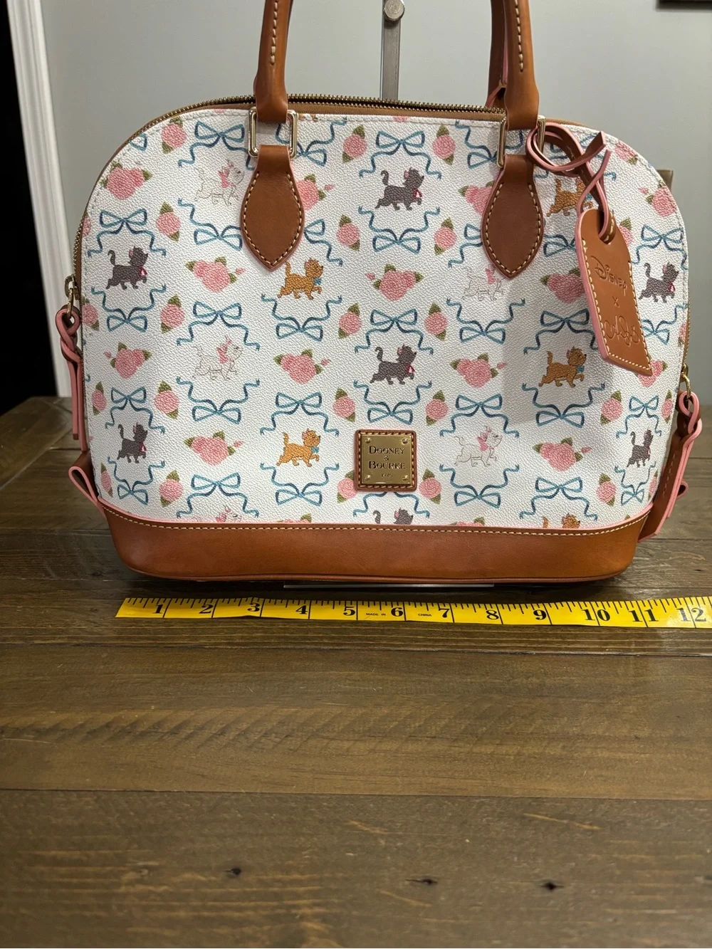 Dooney & Bourke Disney x Ann Shen Aristocats Dome Satchel Bag